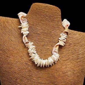 Shell Necklace Beach Pool Cruise Summertime